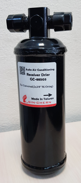 Фильтр-ресивер 2х3/8 M/O/180 O-ring GC-88503(1) с штуцером для реле  1426521  