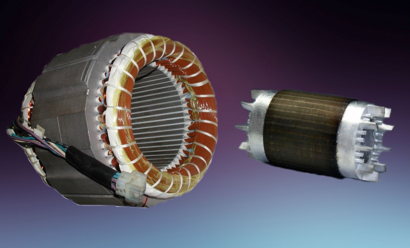 Электродвигатель ротор/статор 4DC-7.2/4CC-6.2/ 4CES-6/4DES-7 Bitzer ( Битцер ) 346168-12