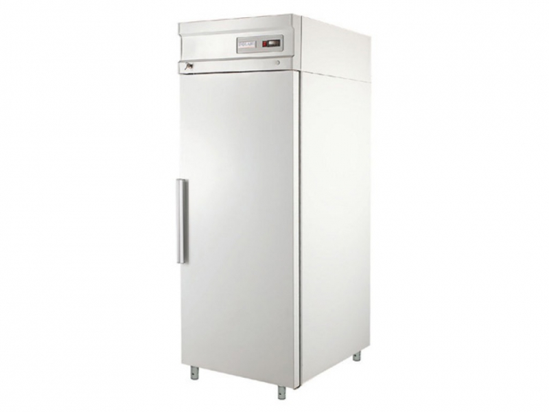 Шкаф холодильный  Polair CM105-S( 0...+6) р.(697*1960*695) д.мет.