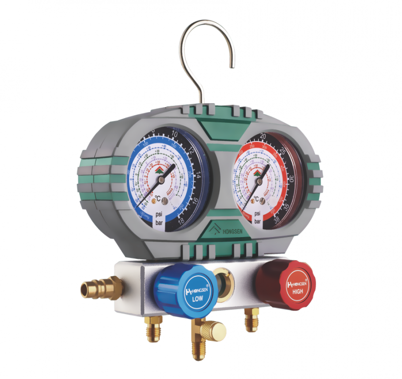 Цифровая манометрическая станция, R22, R134a, R404A, R407C HS-S60A-EW