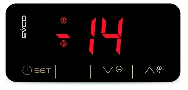 Микропроцессор EV3L21N7 охл. 1 вход NTC/PTC, контроллер 1 дискр. вход  процессор EVCO