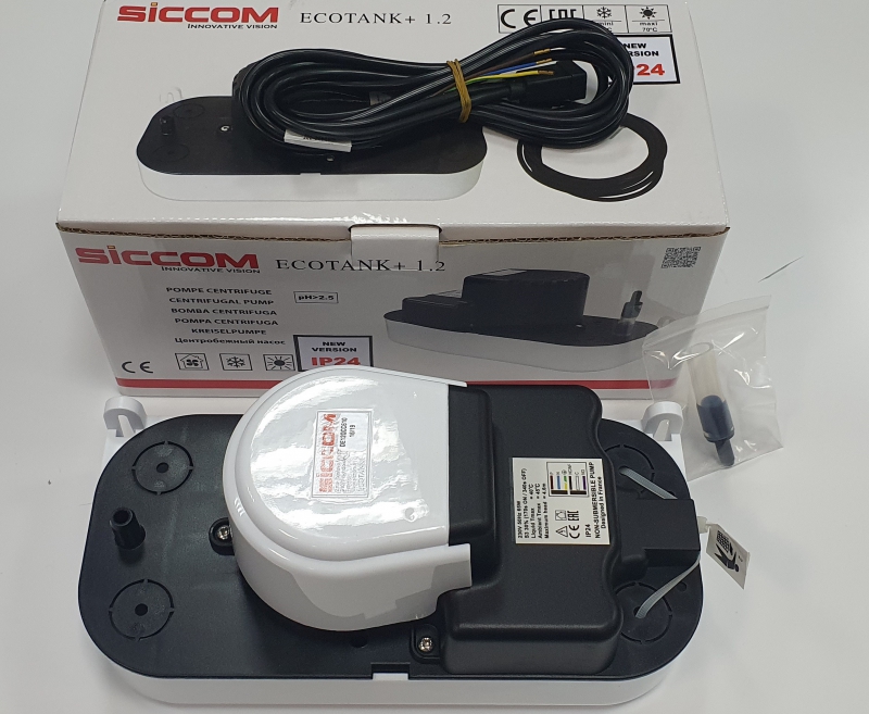 Дренажный насос помпа Siccom ECOTANK+ 1.2 для кондиционера (300 л/ч)