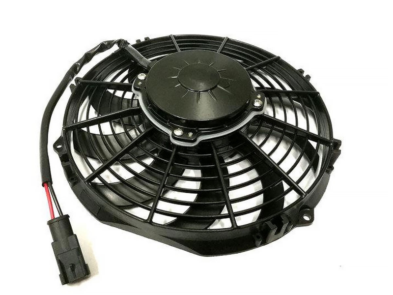 Вентилятор осевой 12'', S, 24V, PUSH, 100W, 900м3/час, изогнутые лопасти, диаметр по корпусу 318мм