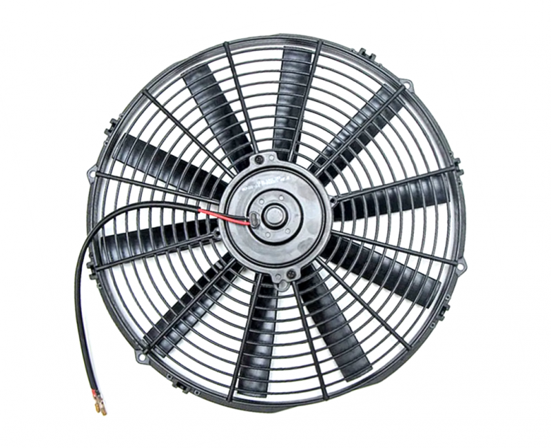 Вентилятор осевой, 11", 24V,PUSH,150W, скорость вращения 3700 об/мин., объем воздуха 1800м3/час Диам