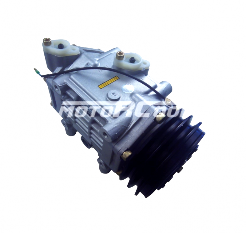 Компрессор original Motorcool MCF 33; Шкив 8РК; Вольтаж 12В; R404a; Алалог Valeo ТМ31 усиленный