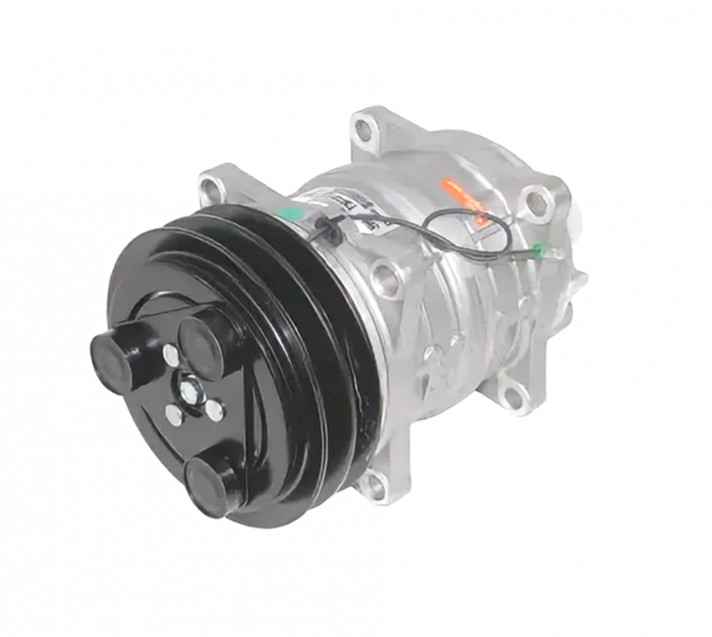Компрессор кондиционера  аналог Valeo TM-16 ,  8PК,  12V