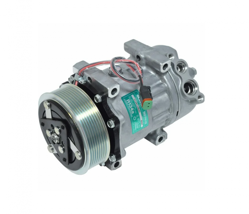Компрессор кондиционера аналог Denso 10PA15C, 8PK,12V     на John Deer