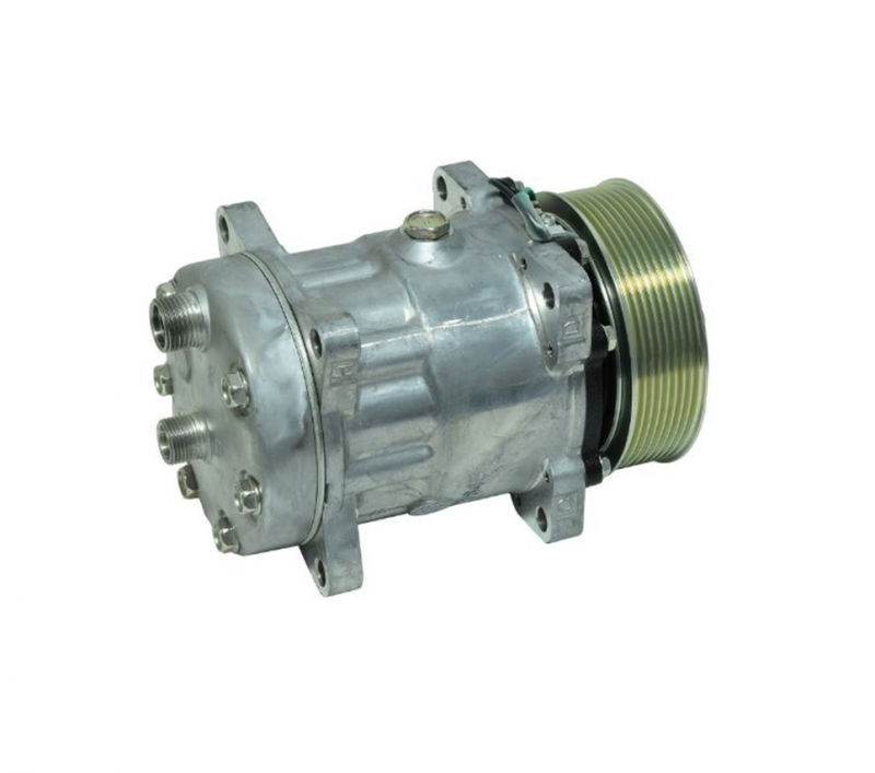 Компрессор поршневой 7H15,12V,PV8 аналог Sanden 8244, 7465, OEM: 4281803M1. вход/выход 16,6мм, выход