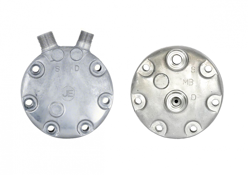 Крышка компрессора 7Н, Horizontal Pad, M10 x  1.25 Bolt SD7H15