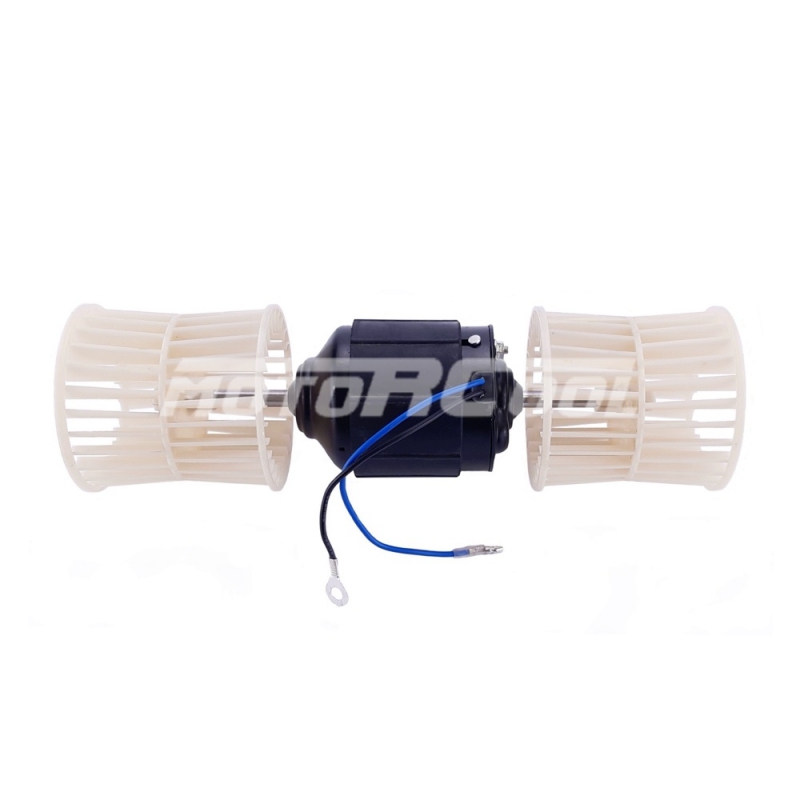 Электромотор центробежный 12V 80W с крыльчаткой