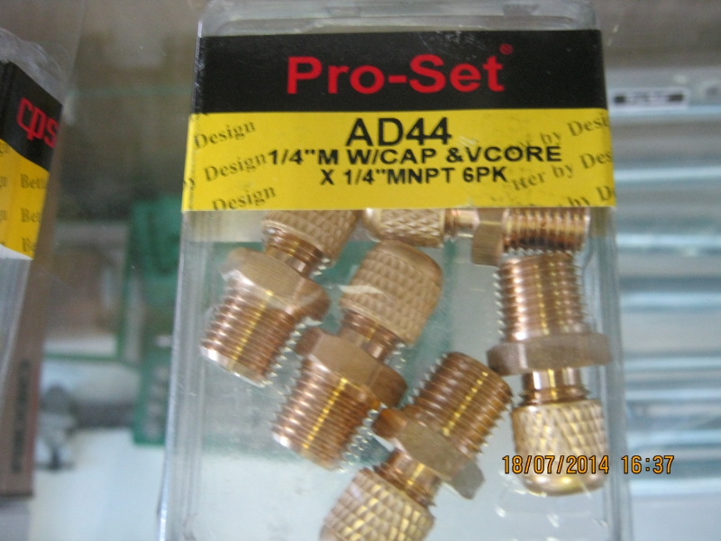 Штуцер Адаптер 1/4-1/4 SAE AD44 (6шт.)