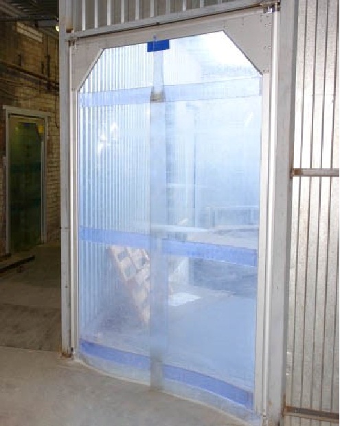 Двери ПВХ средне темп. 1430 х h2150 мм